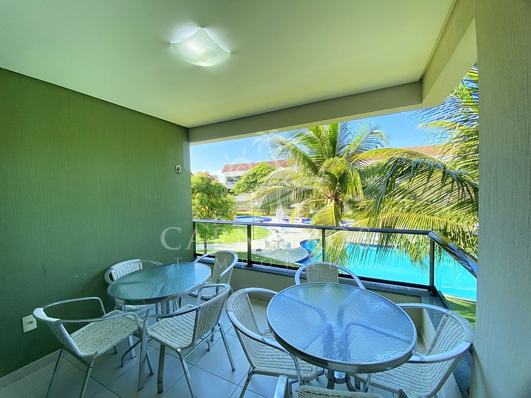 Flat 2 Quartos no Carneiros Beach Resort (B09-1)
