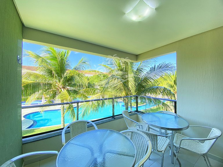 Flat 2 Quartos no Carneiros Beach Resort (B09-1)