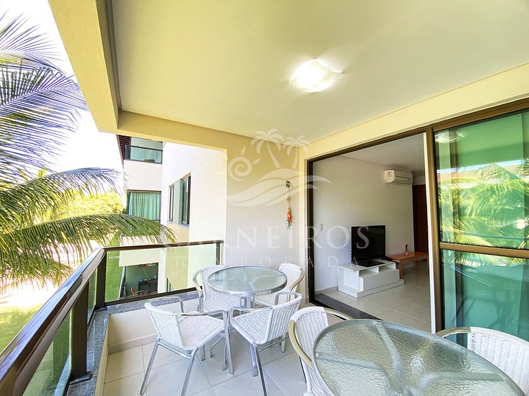Flat 2 Quartos no Carneiros Beach Resort (B09-1)