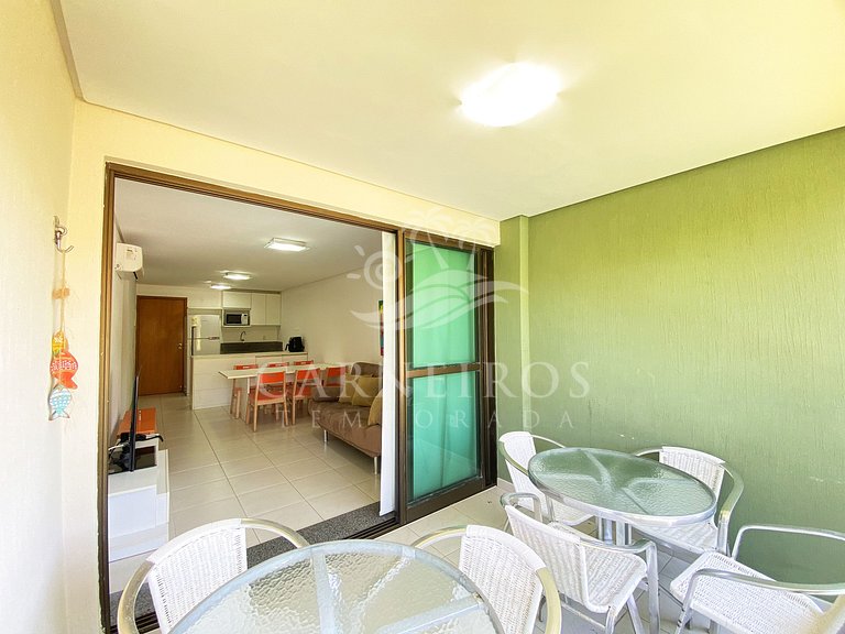 Flat 2 Quartos no Carneiros Beach Resort (B09-1)