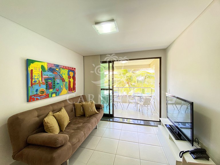 Flat 2 Quartos no Carneiros Beach Resort (B09-1)