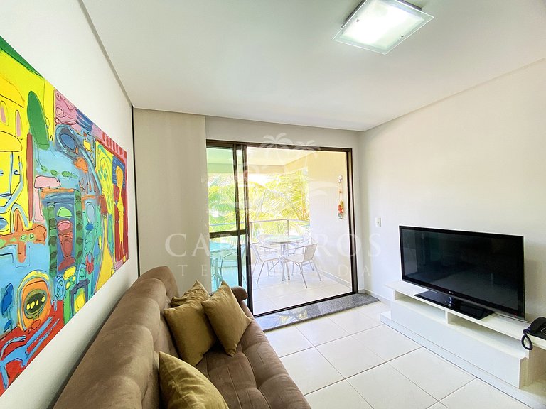 Flat 2 Quartos no Carneiros Beach Resort (B09-1)