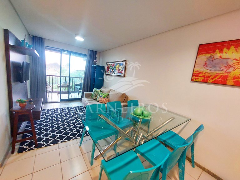 Flat de 1 quarto no Marulhos Suites Resort (D07)