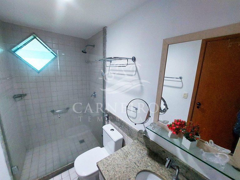 Flat de 1 quarto no Marulhos Suites Resort (D07)