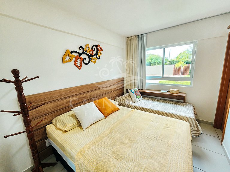 02 Quartos na Praia de Tamandaré - Porto Cayman (X05-B)
