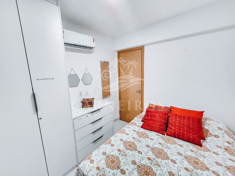 02 Quartos na Praia de Tamandaré - Porto Cayman (X05-B)
