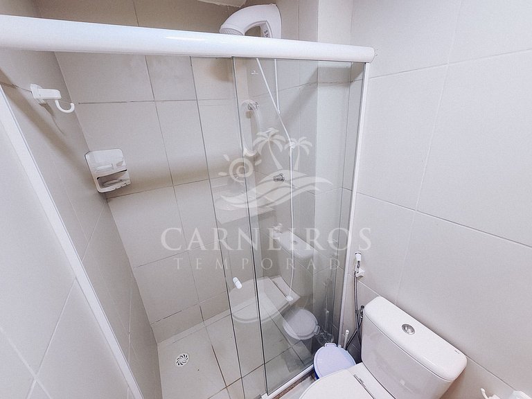 02 Quartos na Praia de Tamandaré - Porto Cayman (X05-B)
