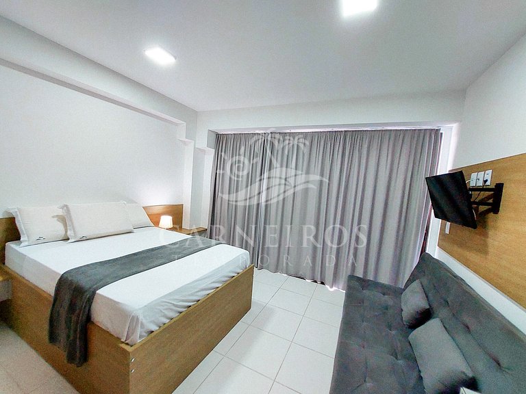 Flat 1 Quarto - Mana Beach Experience - Porto de Galinhas
