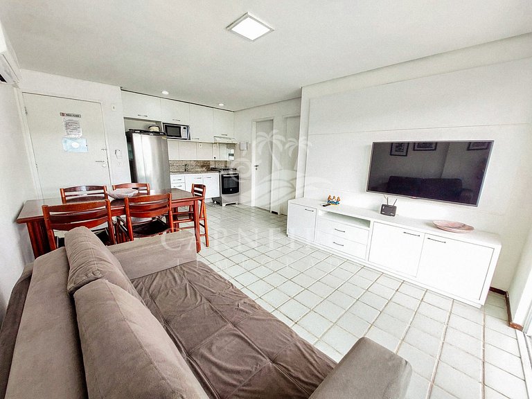 Flat 1 quarto no Ancorar Flat Resort (D205)