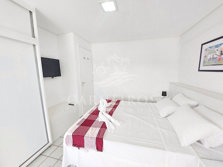 Flat 1 quarto no Ancorar Flat Resort (D205)