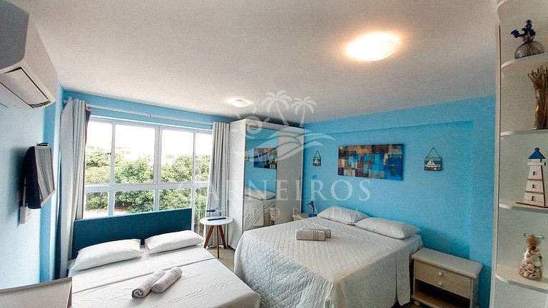 Studio no Beach Way - Praia dos Carneiros (B06)