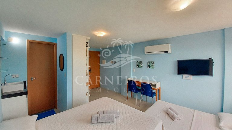 Studio no Beach Way - Praia dos Carneiros (B06)