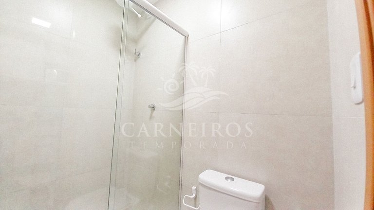 Lindo flat Studio no Beach Way Carneiros (C08)