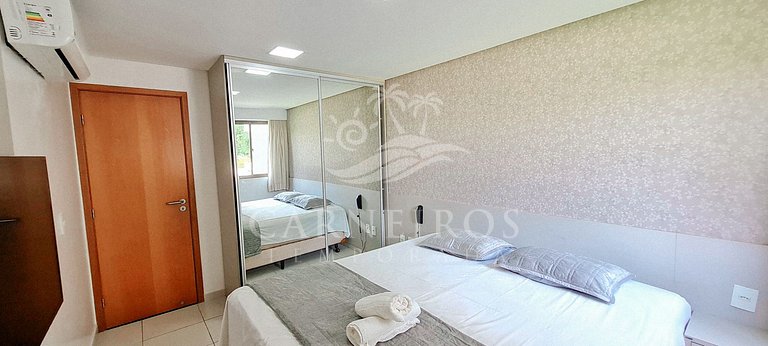 Flat 1 Quarto no Carneiros Beach Resort (A17-E)
