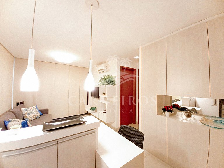 Flat 1 Quarto no Carneiros Beach Resort (A08-4)