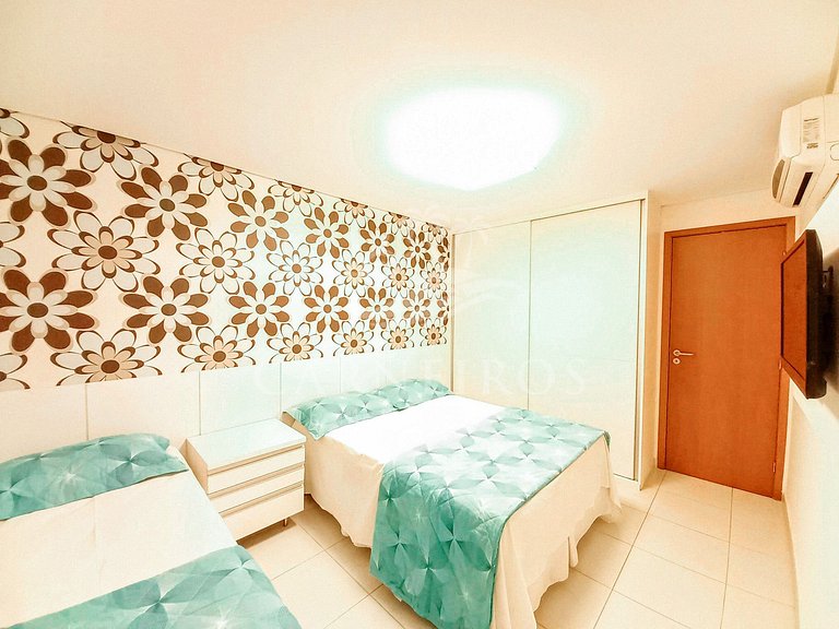Flat 1 Quarto no Carneiros Beach Resort (A08-4)