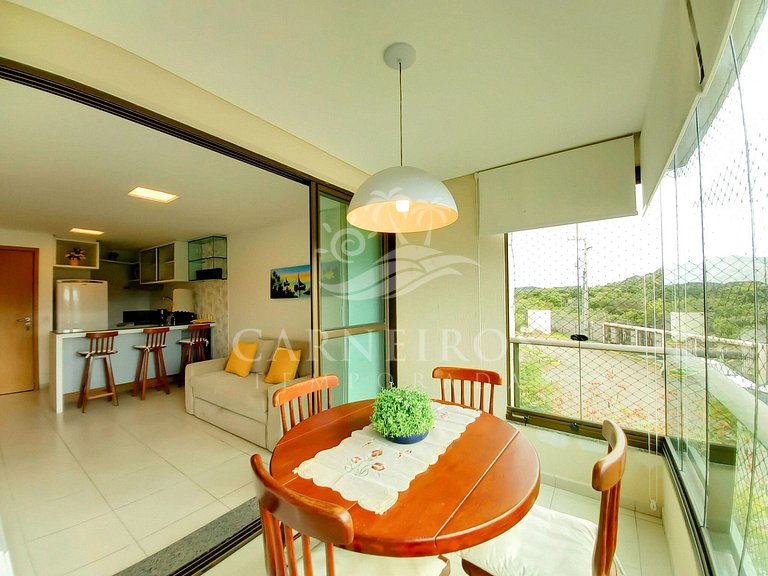 Flat 1 Quarto - Carneiros Beach Resort (B04-E)
