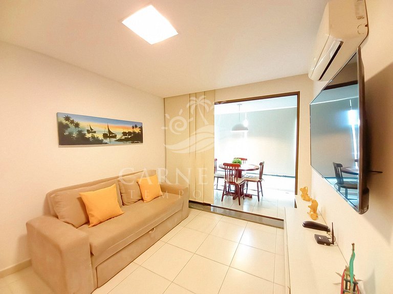 Flat 1 Quarto - Carneiros Beach Resort (B04-E)