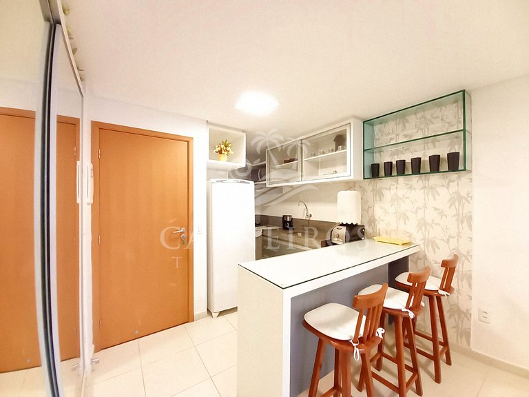 Flat 1 Quarto - Carneiros Beach Resort (B04-E)