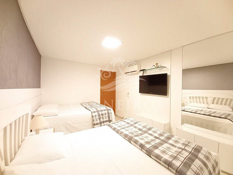 Flat 1 Quarto - Carneiros Beach Resort (B04-E)
