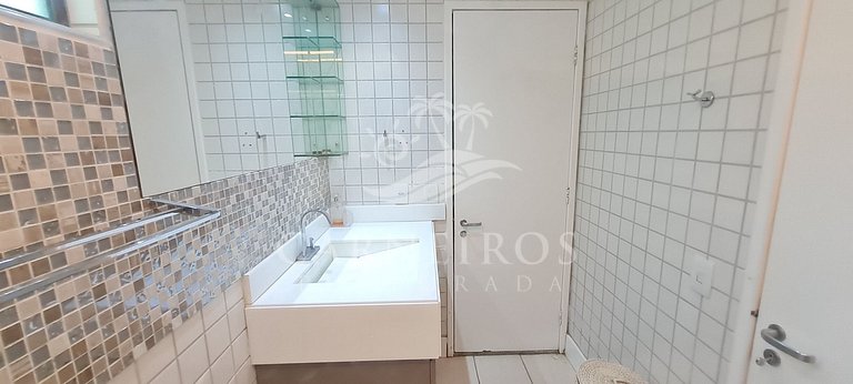 Flat 02 Quartos - Beach Class Muro Alto (D106)