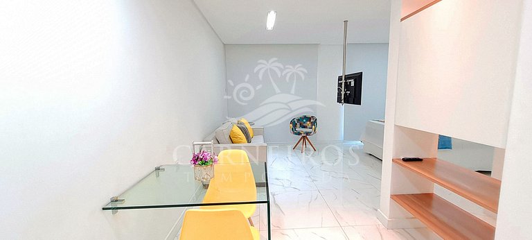 Flat 1 Quarto no Muro Alto Clube (MAC D13-B)