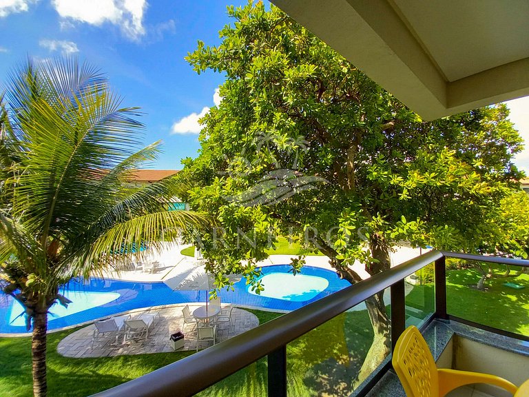 Flat 1 Quarto no Carneiros Beach Resort (B15-D)