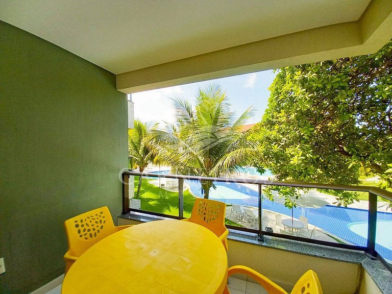 Flat 1 Quarto no Carneiros Beach Resort (B15-D)