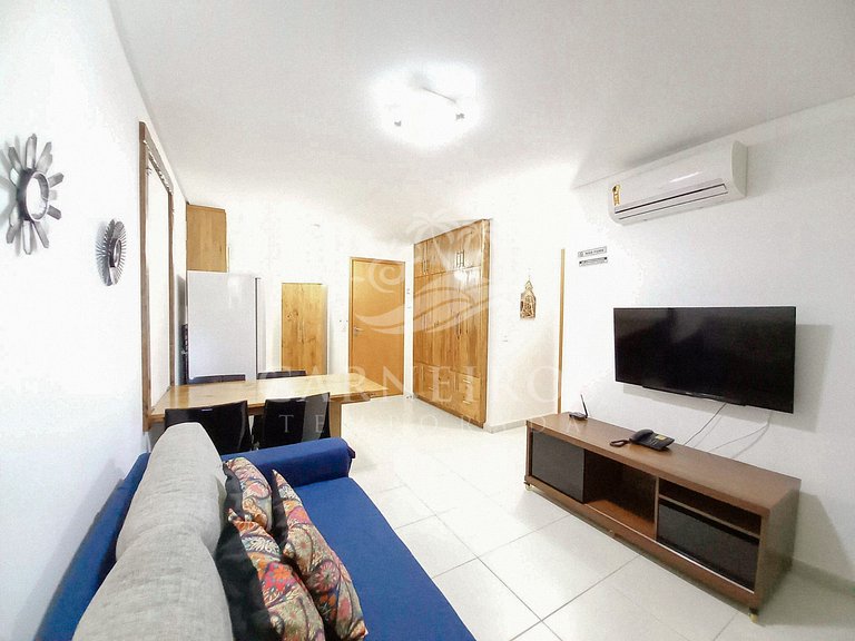 Flat 1 Quarto no Carneiros Beach Resort (B15-D)