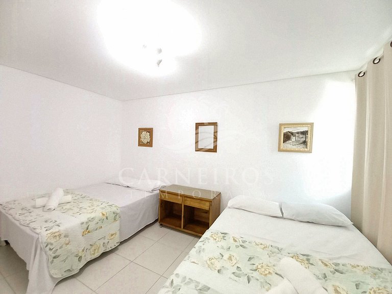 Flat 1 Quarto no Carneiros Beach Resort (B15-D)