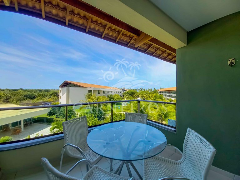 Flat 2 Quartos no Carneiros Beach Resort (C07-C)