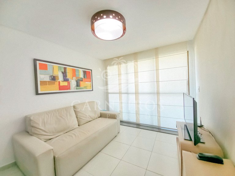 Flat 2 Quartos no Carneiros Beach Resort (C07-C)