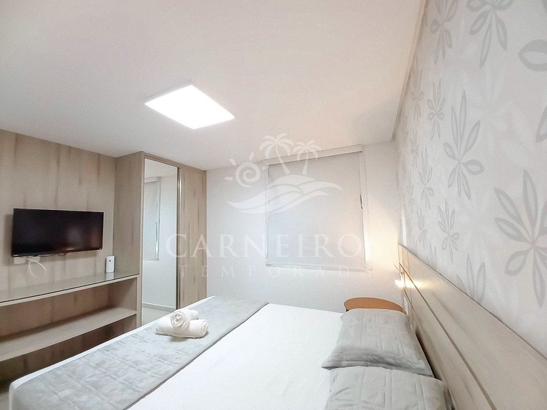 Flat 2 Quartos no Carneiros Beach Resort (C07-C)