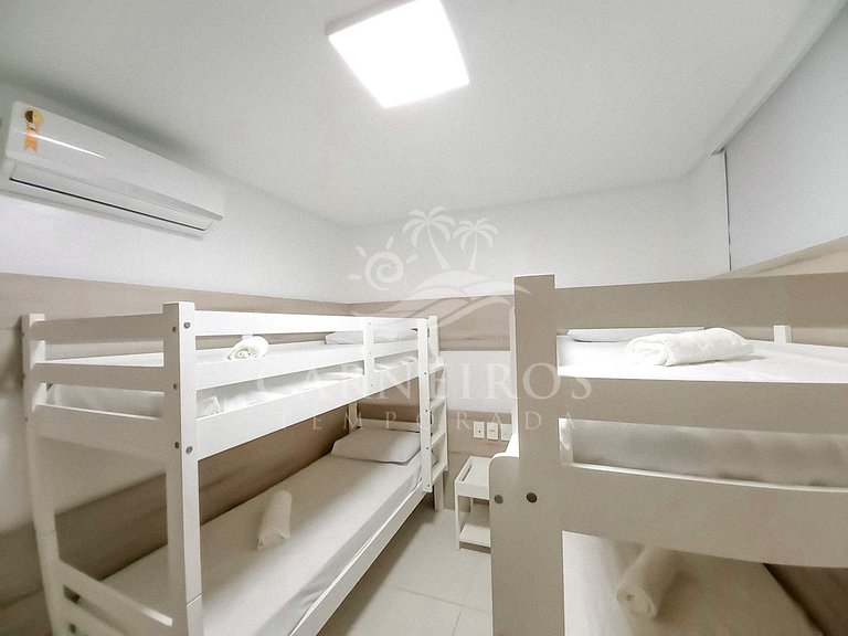 Flat 2 Quartos no Carneiros Beach Resort (C07-C)