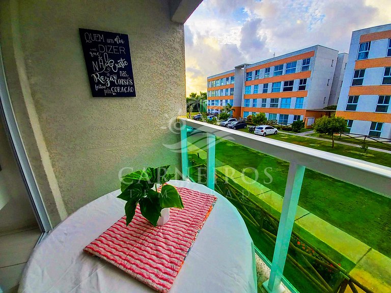 Flat 02 Quartos - Muro Alto Clube - Porto de Galinhas