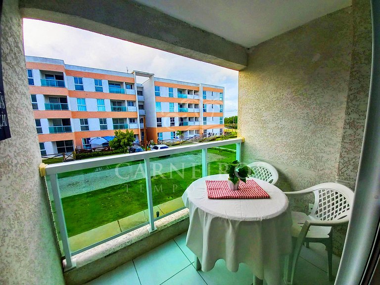 Flat 02 Quartos - Muro Alto Clube - Porto de Galinhas
