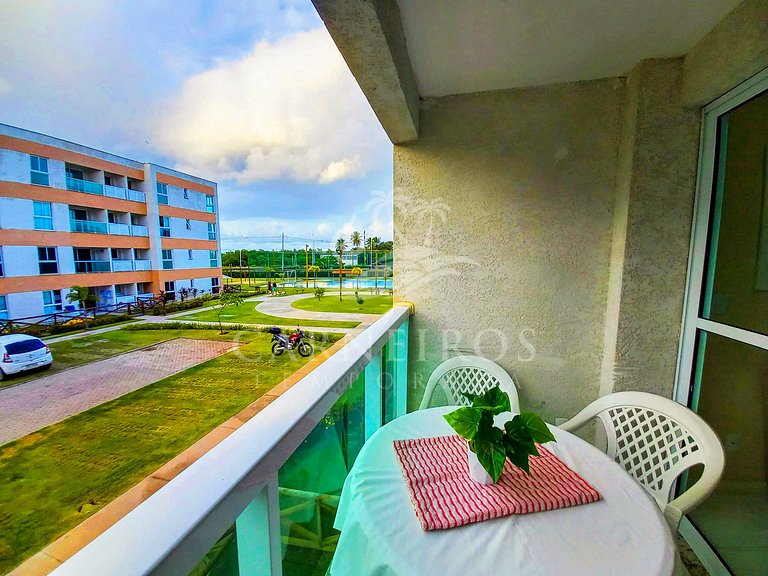 Flat 02 Quartos - Muro Alto Clube - Porto de Galinhas
