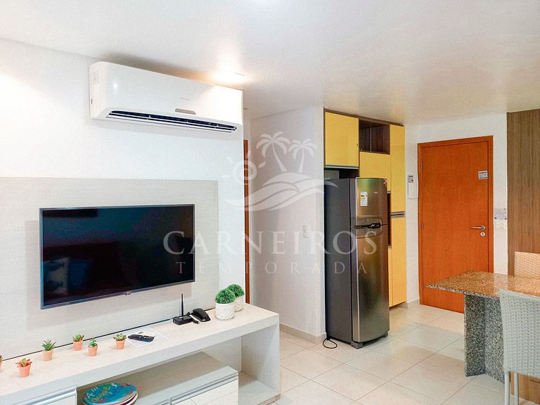 Flat 1 Quarto - Carneiros Beach Resort (A12-4)