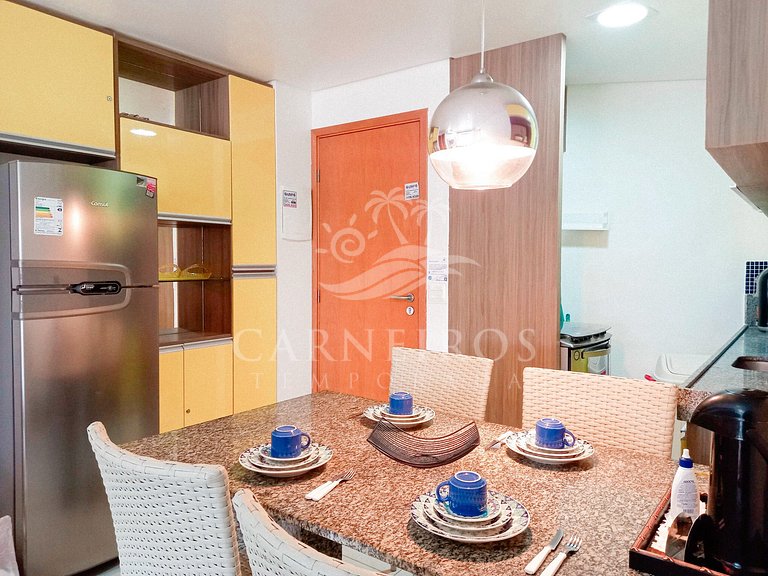 Flat 1 Quarto - Carneiros Beach Resort (A12-4)