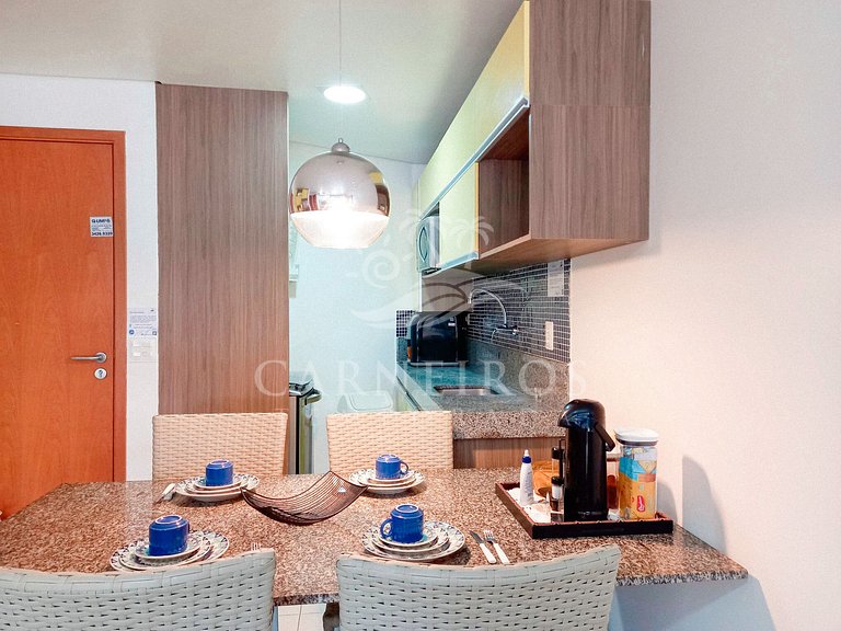 Flat 1 Quarto - Carneiros Beach Resort (A12-4)