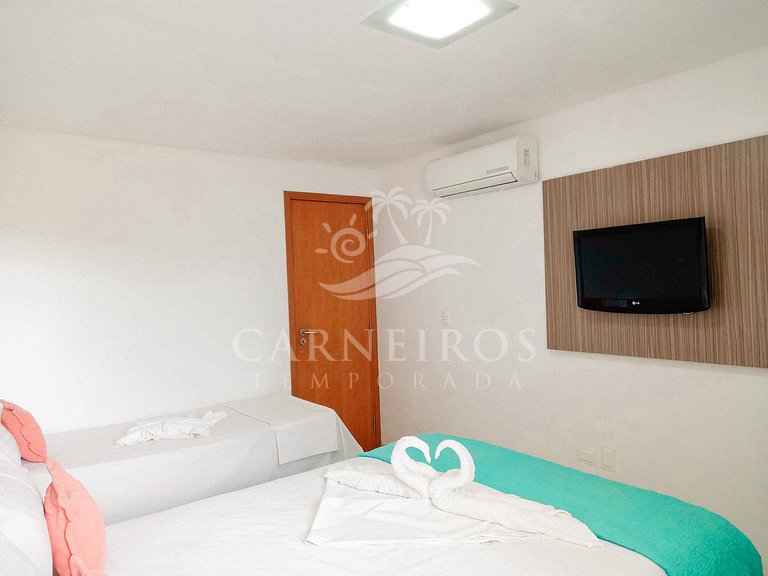 Flat 1 Quarto - Carneiros Beach Resort (A12-4)