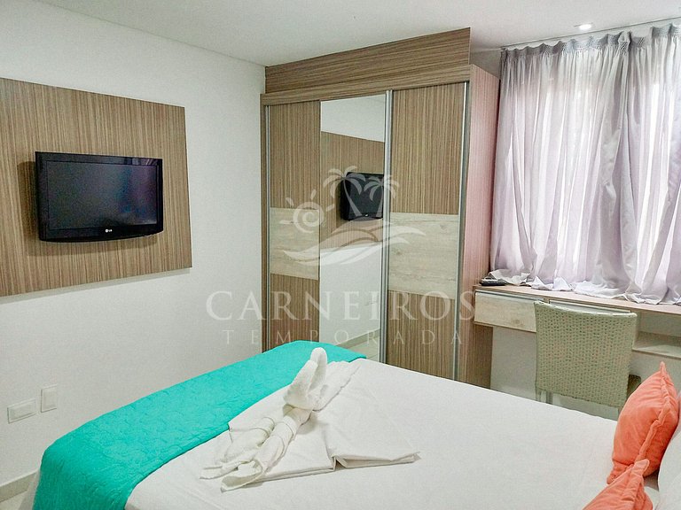 Flat 1 Quarto - Carneiros Beach Resort (A12-4)