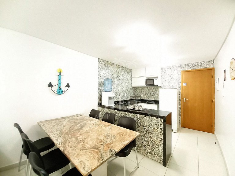 Flat 2 Quartos no Carneiros Beach Resort (B02-2)