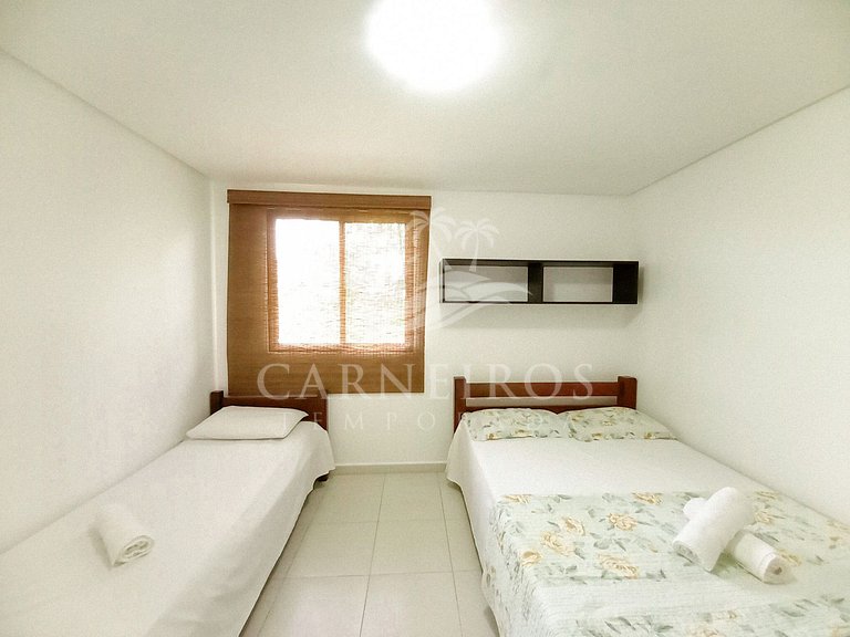 Flat 2 Quartos no Carneiros Beach Resort (B02-2)