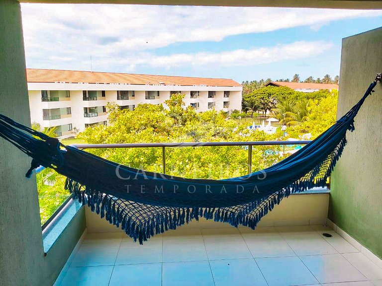 Flat 2 Quartos no Carneiros Beach Resort (C02-1)