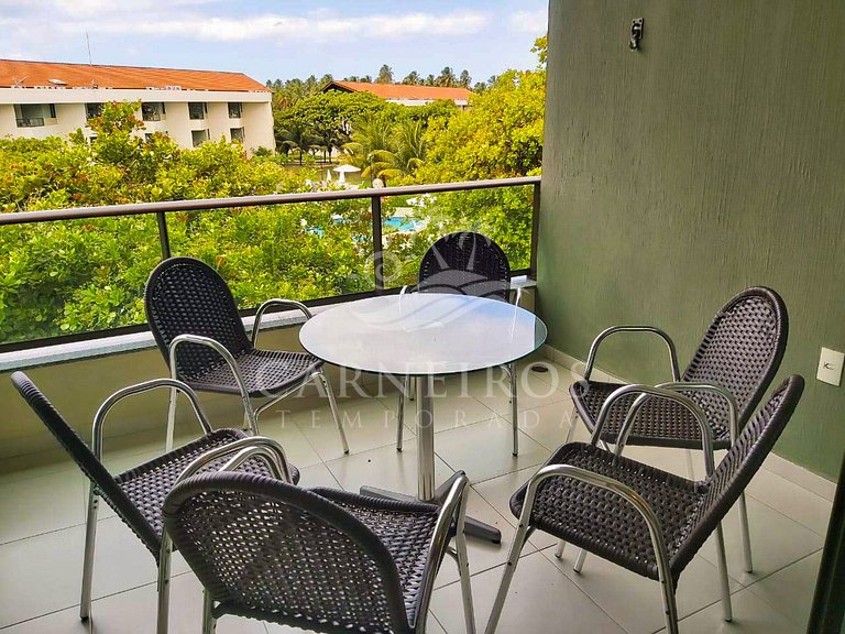 Flat 2 Quartos no Carneiros Beach Resort (C02-1)