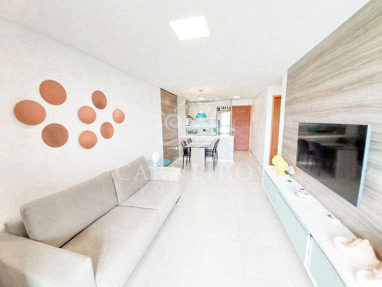 Flat 2 Quartos no Carneiros Beach Resort (C02-1)