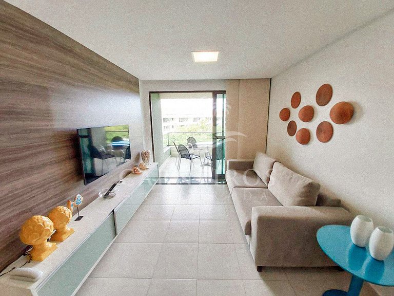 Flat 2 Quartos no Carneiros Beach Resort (C02-1)