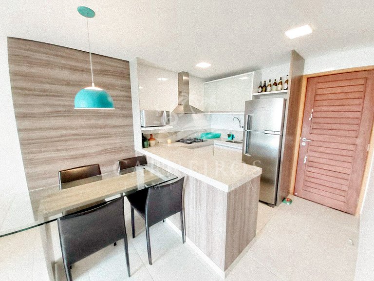 Flat 2 Quartos no Carneiros Beach Resort (C02-1)