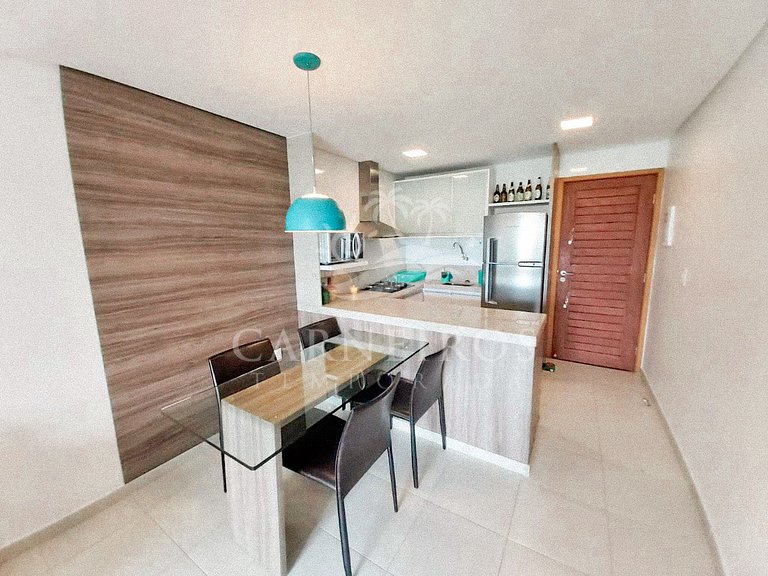 Flat 2 Quartos no Carneiros Beach Resort (C02-1)